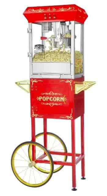 All Star popcornmaskin - Svart