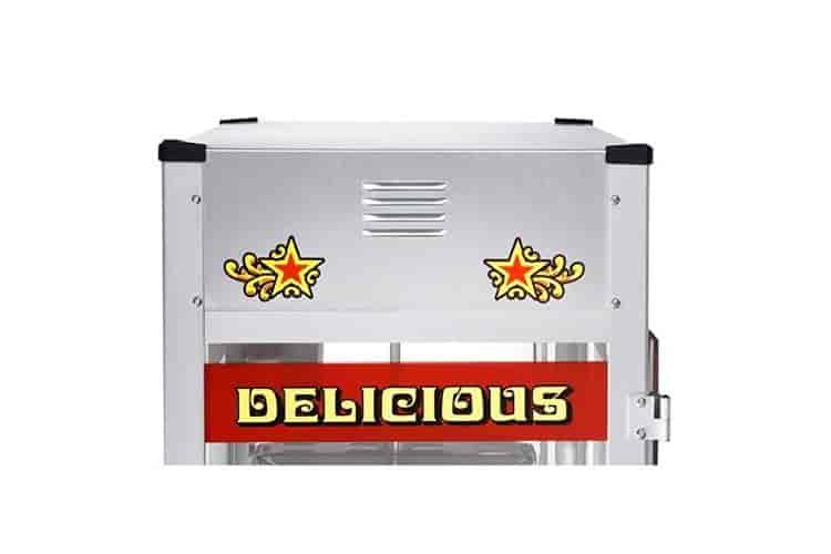 Top Star 12oz popcornmaskin - Silver