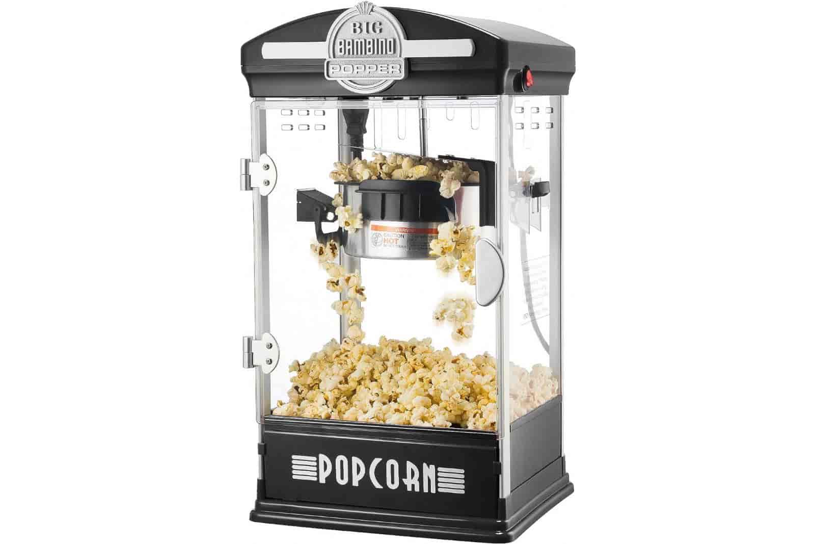 Big Bambino popcornmaskin - Svart Big Bambino popcornmaskin - Svart